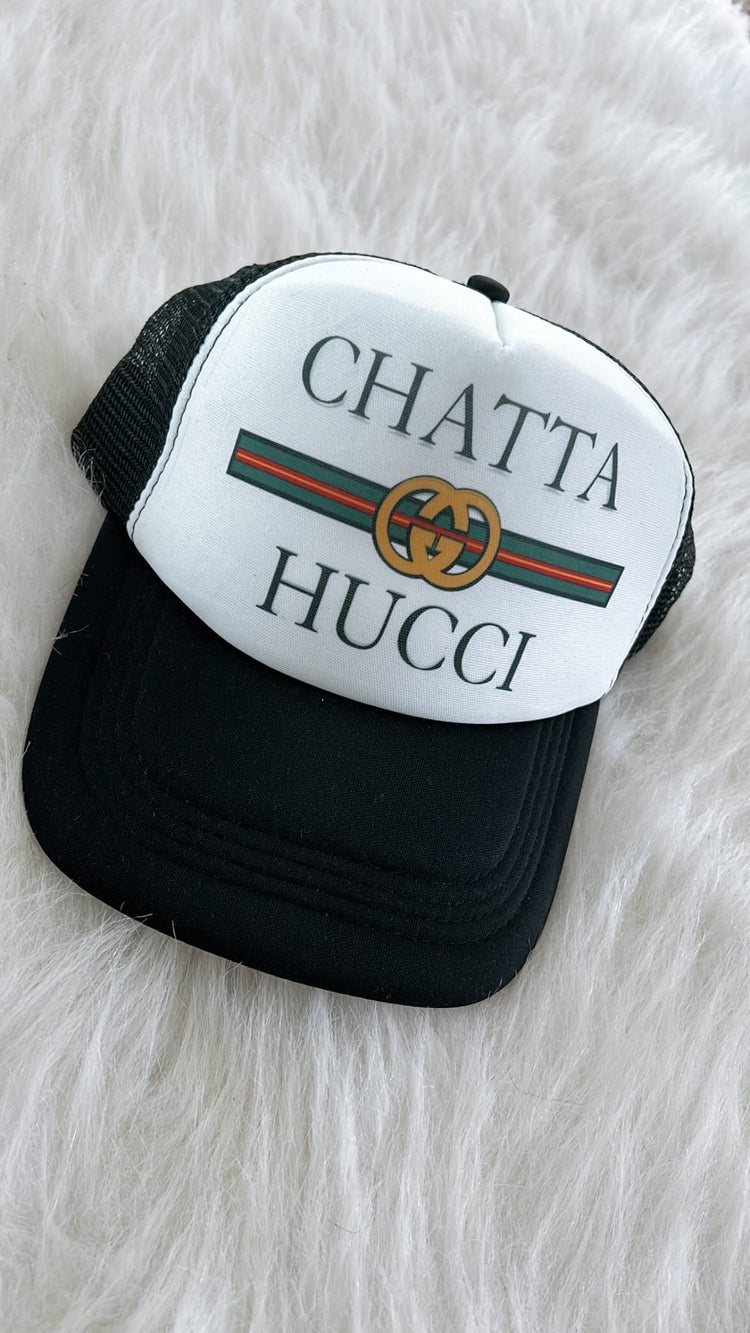 Chatta Gucci foam trucker