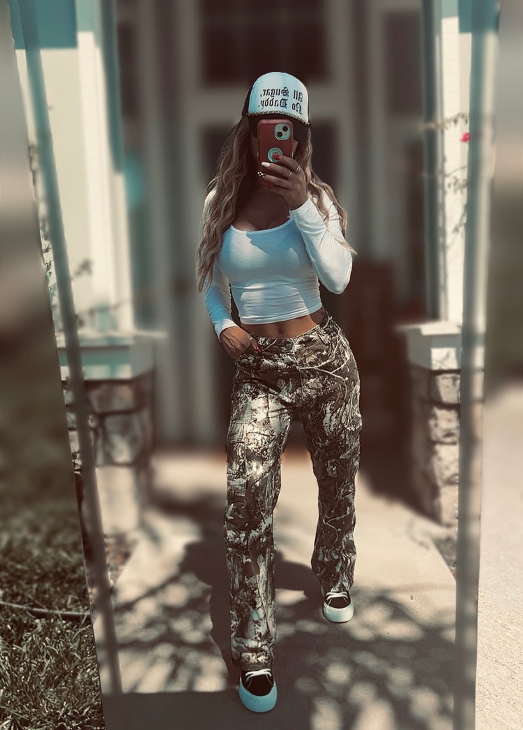 Camo jeans