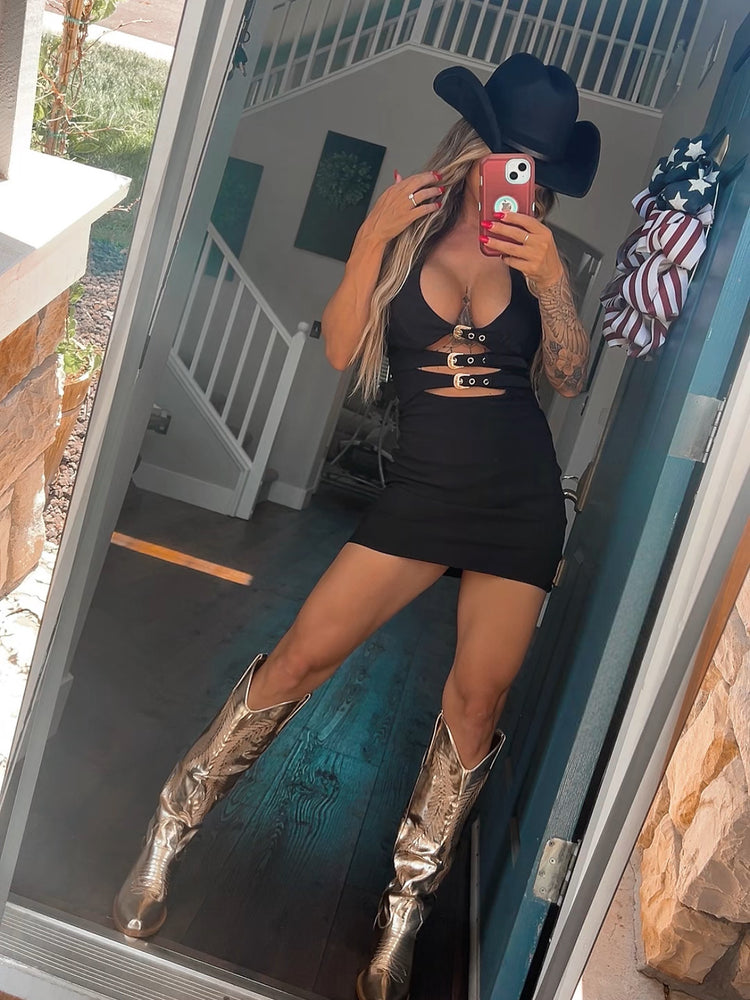 Buckle dress