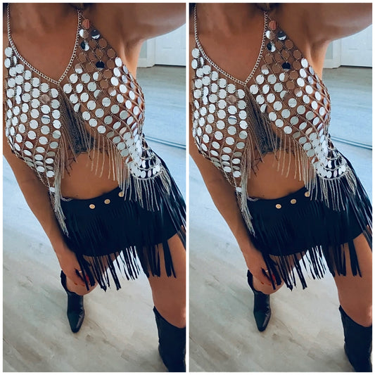 Disco chandelier top