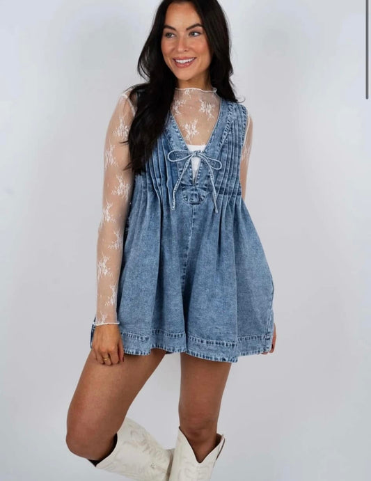 White lace top