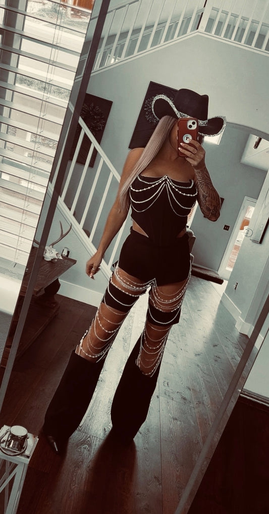 embellished set two piece