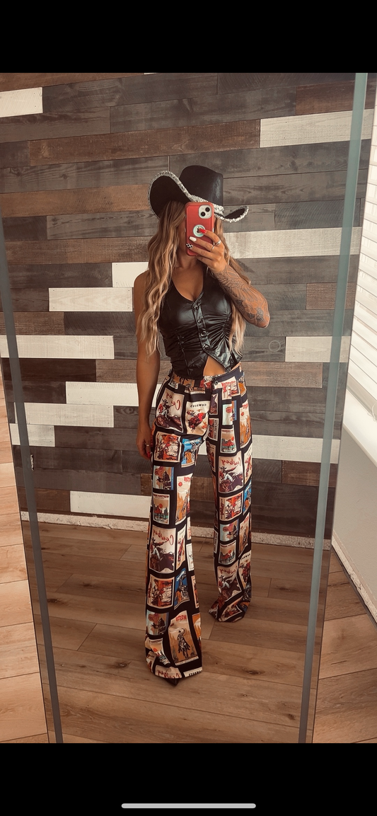 Leather crop pre order