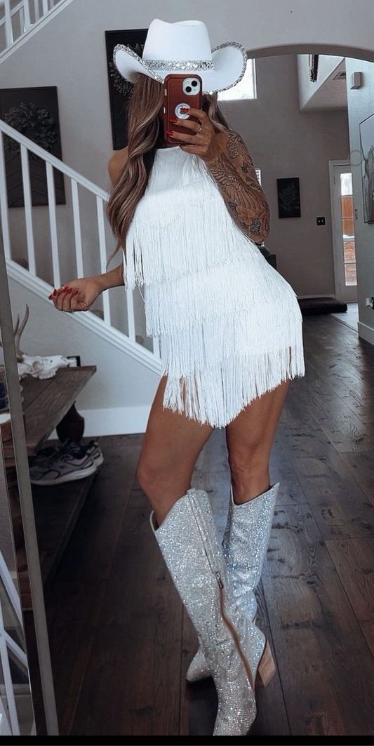 fringe dress