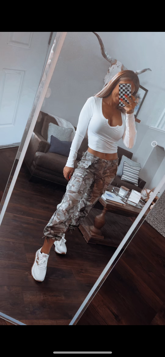 Camo joggers