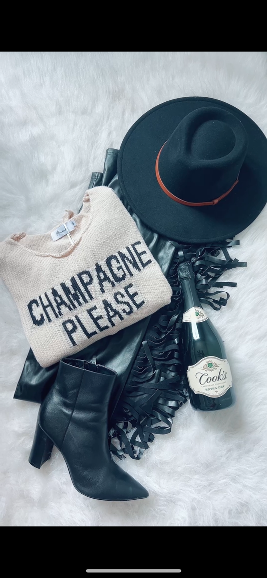 Champagne please