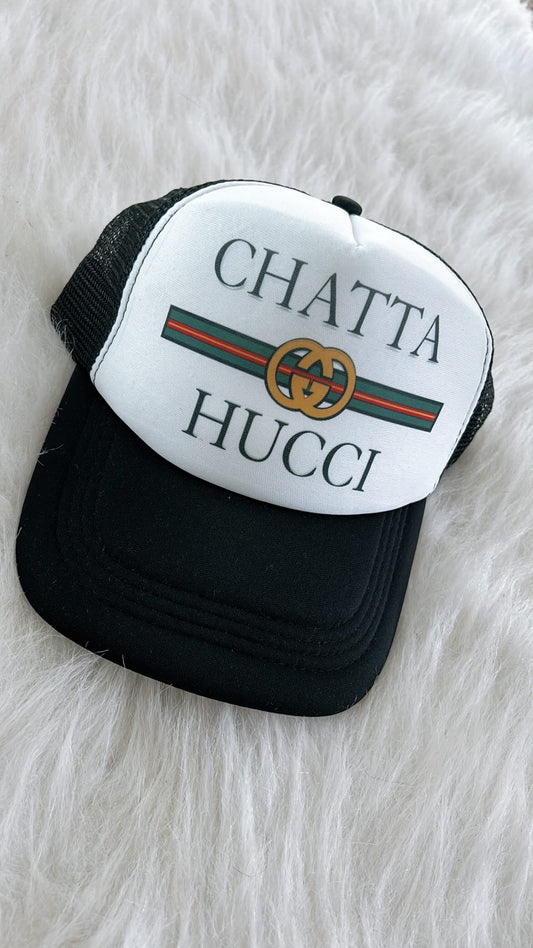 Chatta Gucci foam trucker