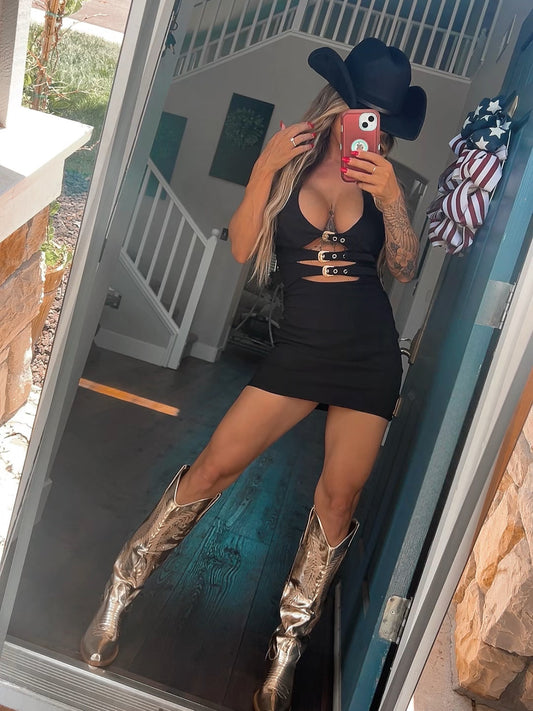 Buckle dress