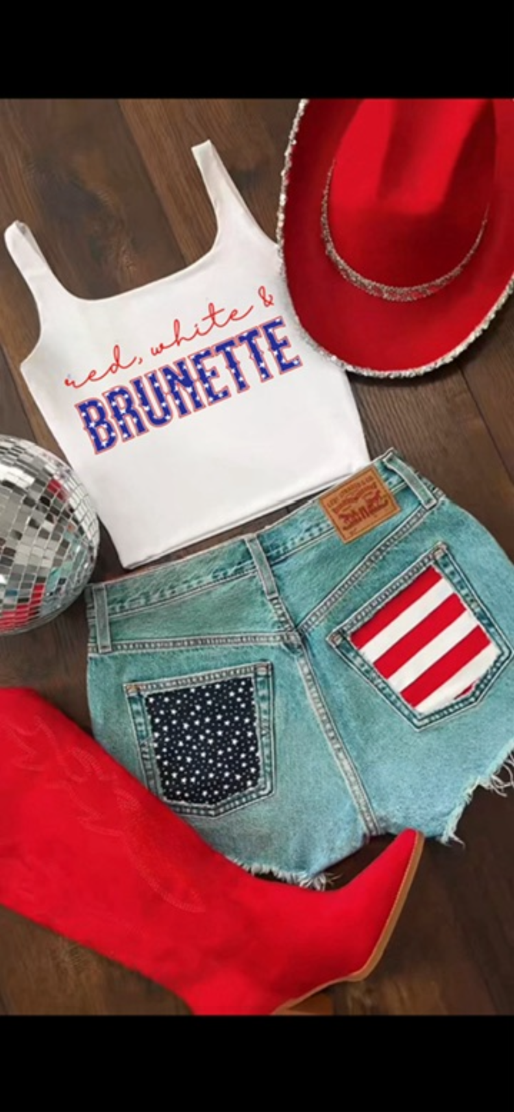 American  flag Levi’s