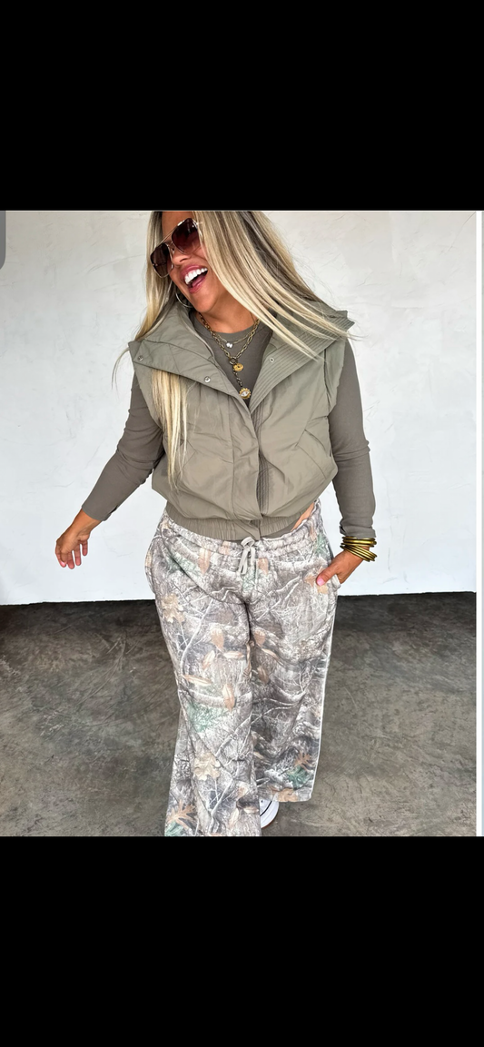 Camo sweatpants