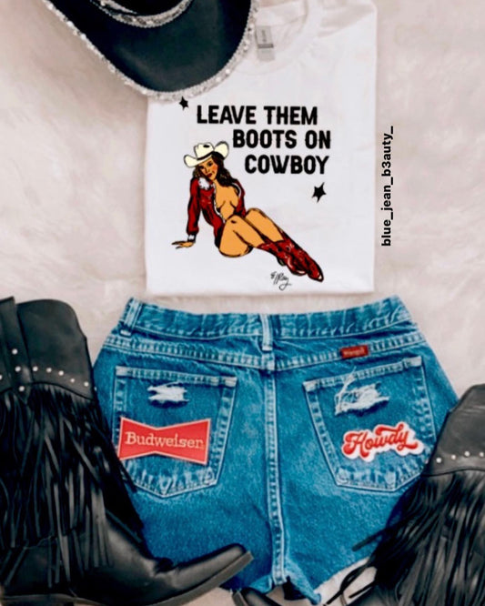 Keep your boots on t